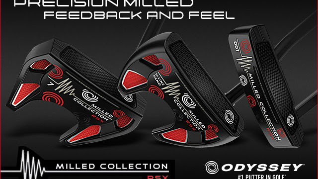 Odyssey launches limited edition Milled Collection RSX putters